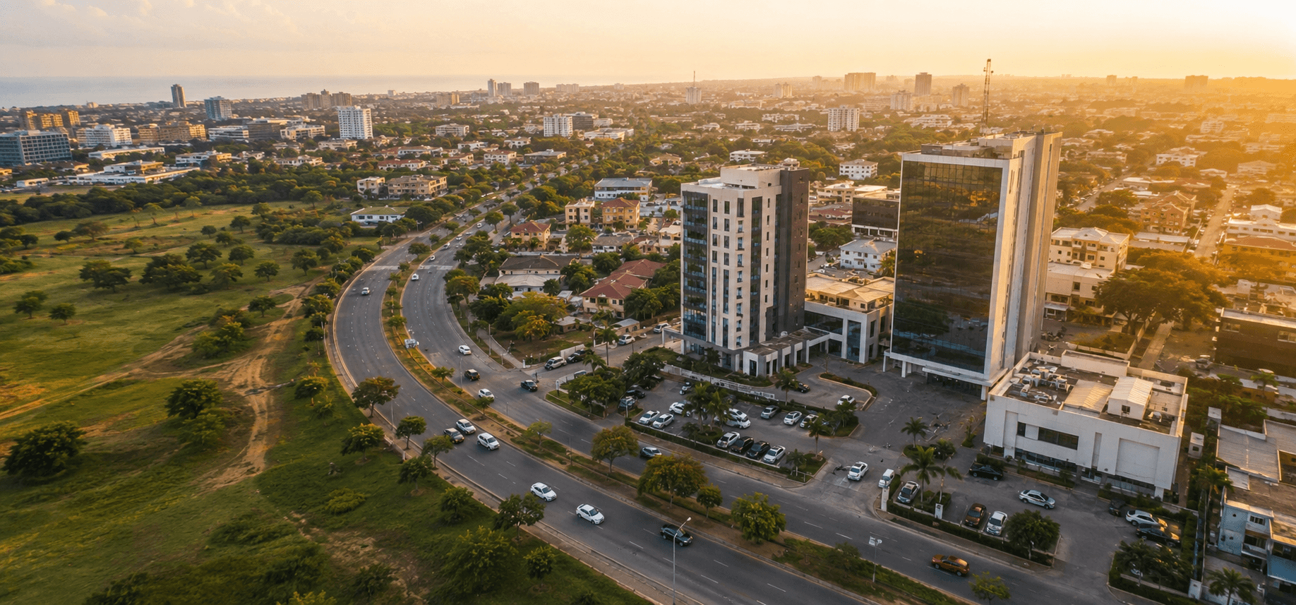 Driving in Ghana